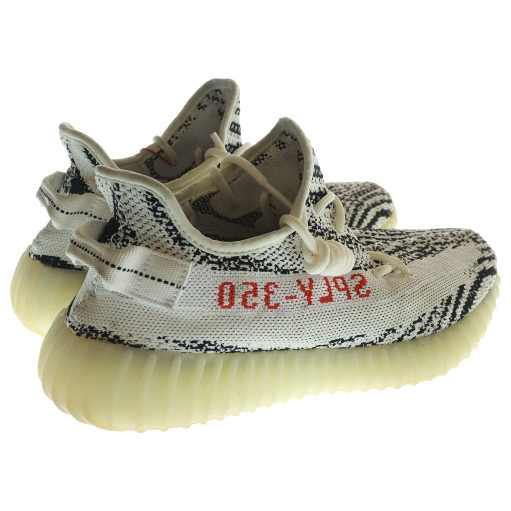 adidas(アディダス) YEEZY BOOST 350 V2 ZEBRA CP9654 イージーブースト ゼブラ ローカットスニーカー ホワイト/ブラック US8.5/26.5cm