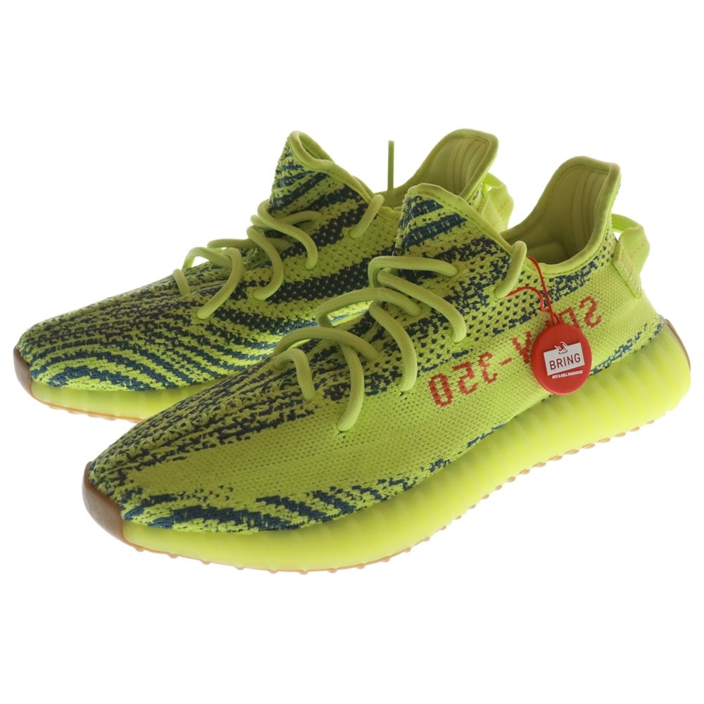 adidas(アディダス) YEEZY BOOST 350 V2 SEMIFROZEN B37572 イージーブースト セミフローズン ローカットスニーカー イエロー US8/26cm