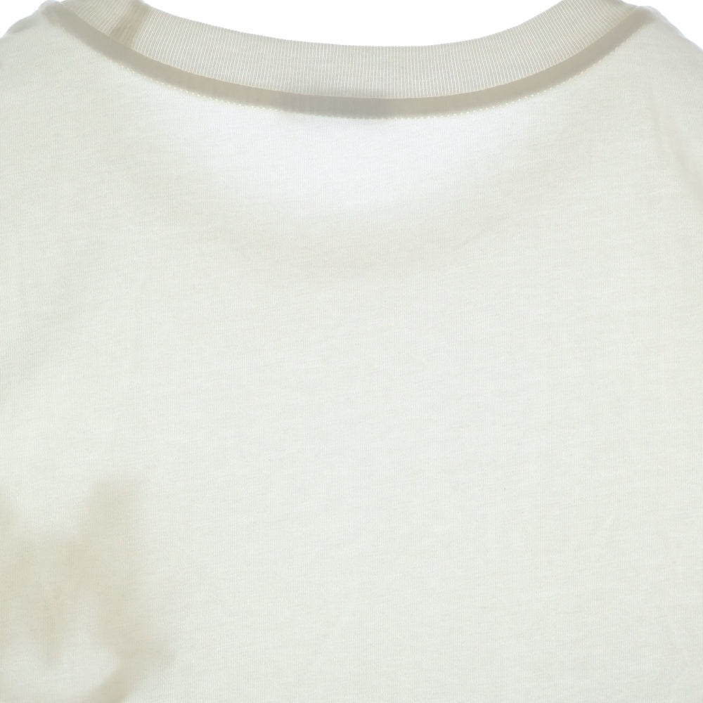 MONCLER(モンクレール) Logo SS T-SHIRT J20918C00021 8390T ロゴ クルーネック半袖Tシャツカットソー ホワイト