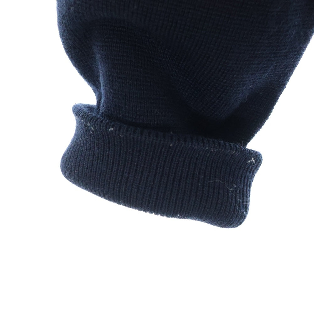 MONCLER(モンクレール) MAGLIONE TRICOT GARDIGAN E20919412700 9466 マグリオン ニット切替 ダウンジャケット ネイビー