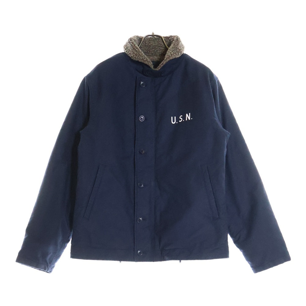 WAIPER.inc(ワイパー) USN USネイビー デッキジャケット ミリタリージャケット ネイビー