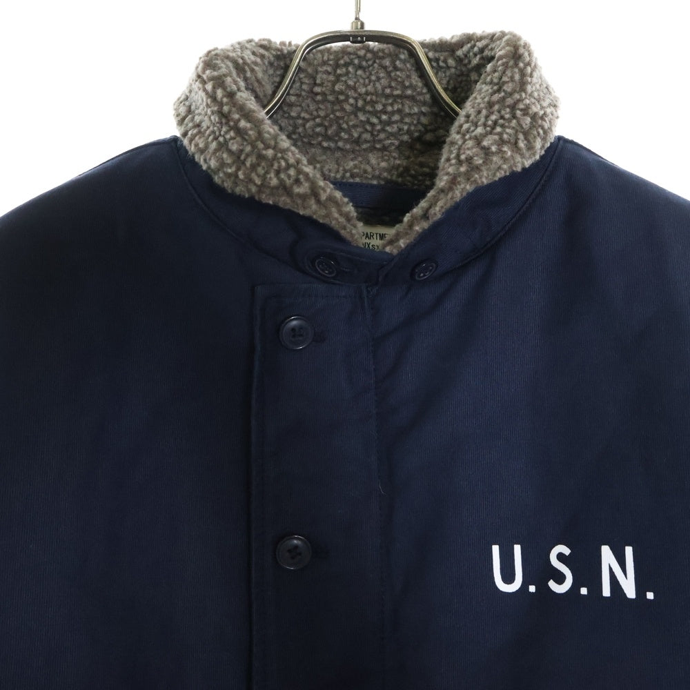 WAIPER.inc(ワイパー) USN USネイビー デッキジャケット ミリタリージャケット ネイビー