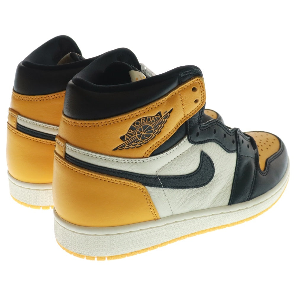 NIKE(ナイキ) AIR JORDAN 1 RETRO HIGH OG TAXI 555088-711 エアジョーダン1 レトロ タクシー ハイカットスニーカー イエロー/ホワイト/ブラック US9.5/27.5cm