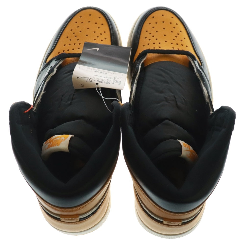 NIKE(ナイキ) AIR JORDAN 1 RETRO HIGH OG TAXI 555088-711 エアジョーダン1 レトロ タクシー ハイカットスニーカー イエロー/ホワイト/ブラック US9.5/27.5cm