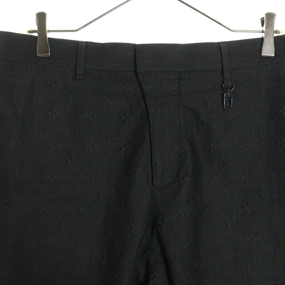 LOUIS VUITTON(ルイヴィトン) 22AW モノグラムエンボス スラックスパンツ グレー RM222Q NN1 HKP42W