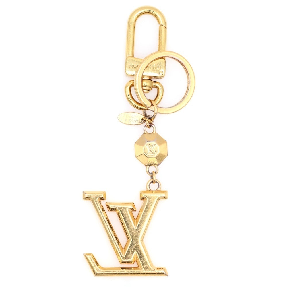 LOUIS VUITTON(ルイヴィトン) LV ファセット キーリング キーホルダー ゴールド M65216