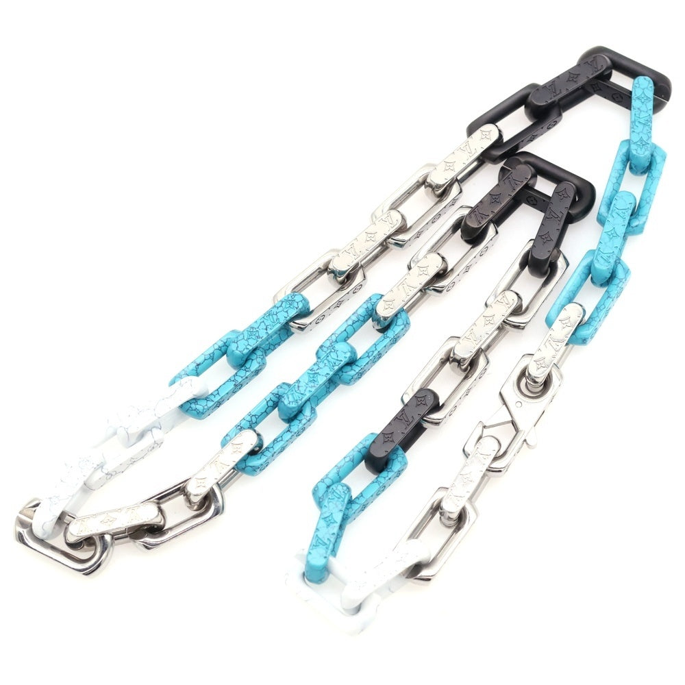 LOUIS VUITTON(ルイヴィトン) モノグラムチェーンストーン ネックレス マルチカラー M01293