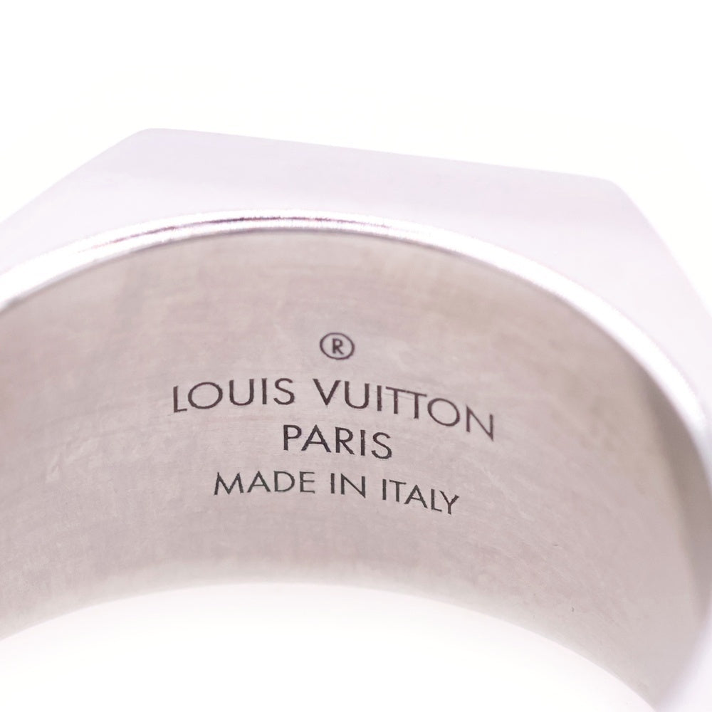 LOUIS VUITTON(ルイヴィトン) LV オニキス シルバーリング シルバー/ブラック M00698