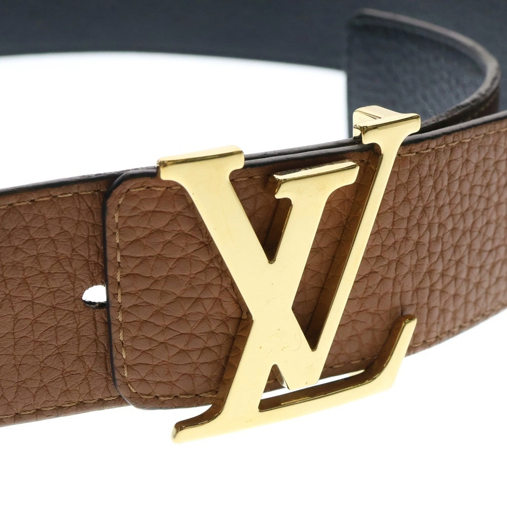 LOUIS VUITTON(ルイヴィトン) サンチュール LVイニシアル リバーシブル ベルト ブラック/ブラウン M9151