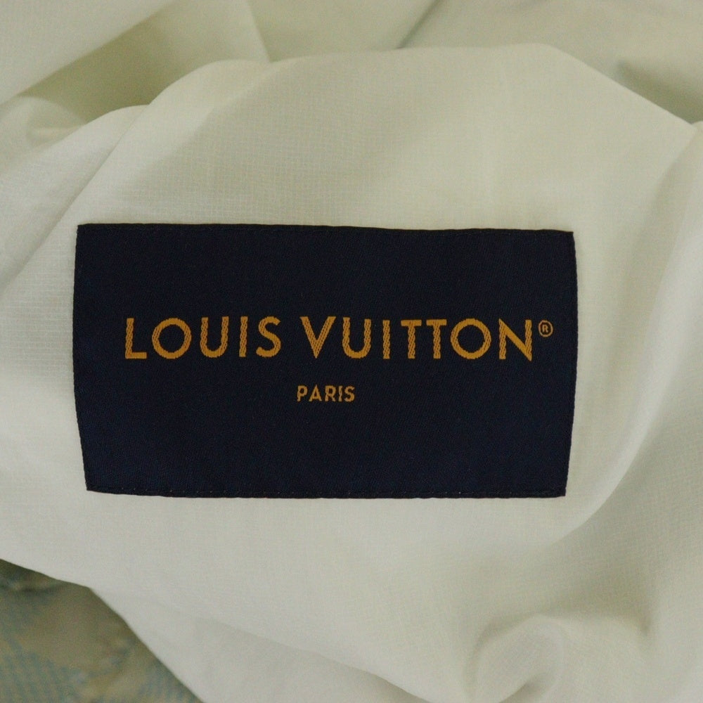 LOUIS VUITTON(ルイヴィトン) 24AW ×Tyler The Creator タイラーザクリエイター ダミエアニマルプリントアノラックパーカー ハーフジップジャケット RM242MM KNN HRB17W