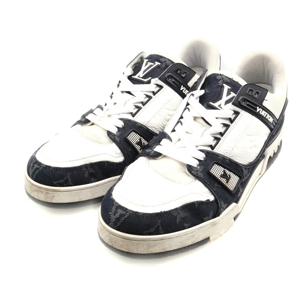 LOUIS VUITTON(ルイヴィトン) LVトレーナー ローカットスニーカー シューズ ホワイト/ブラック 1A9JGA