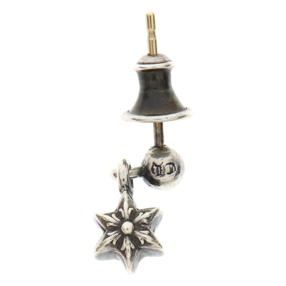 CHROME HEARTS(クロムハーツ) TNY STR DRP 1 タイニースタードロップ ピアス シルバー BCA120