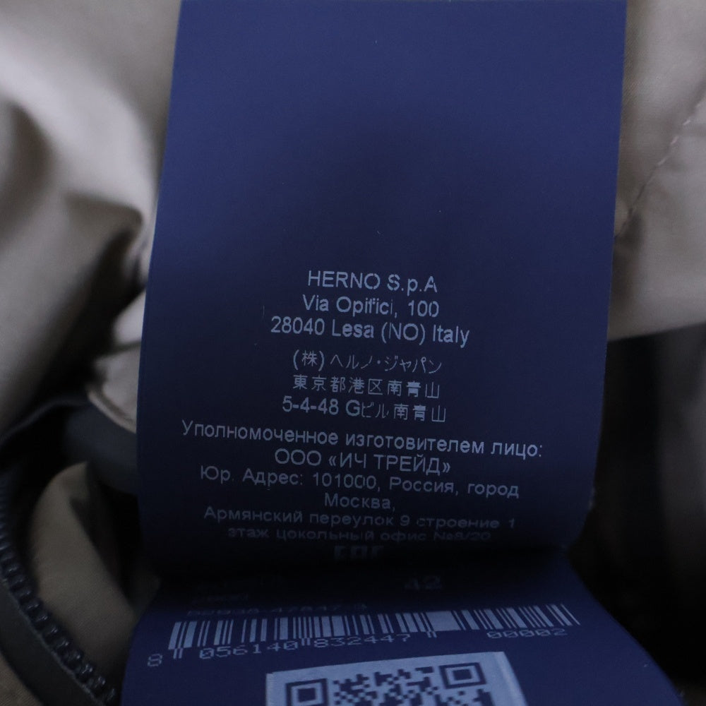 HERNO(ヘルノ) フーデッドダウンジャケット PI128DL-11106-2600