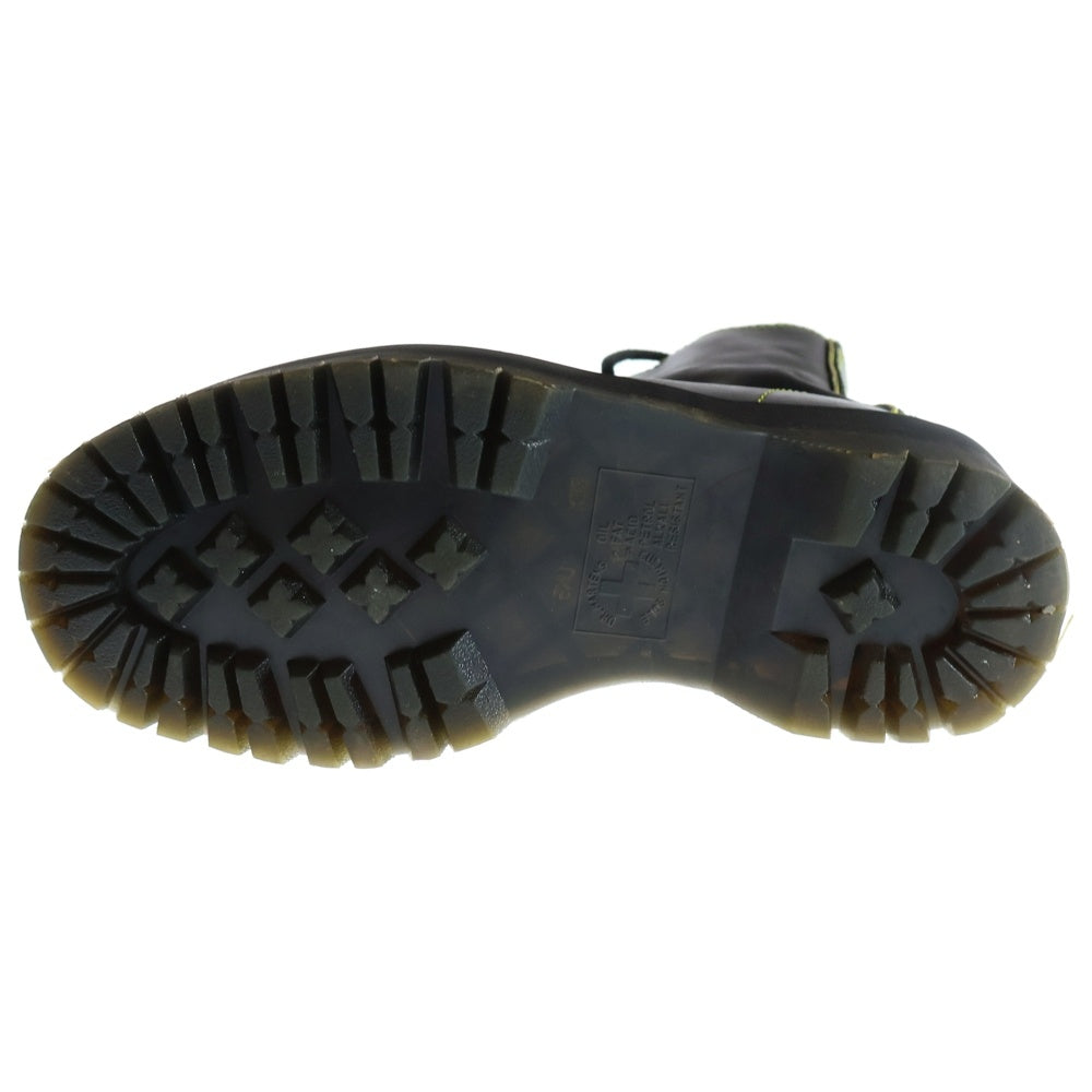 Dr.Martens(ドクターマーチン) JADON 2 STAR ジェイドンスター 8ホールレザーブーツ ブラック/イエロー レディース