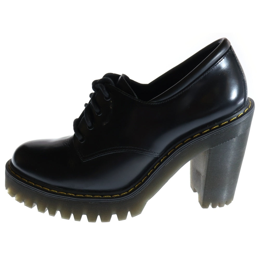 Dr.Martens(ドクターマーチン) SALOME レースアップレザーヒールブーツ ブラック レディース