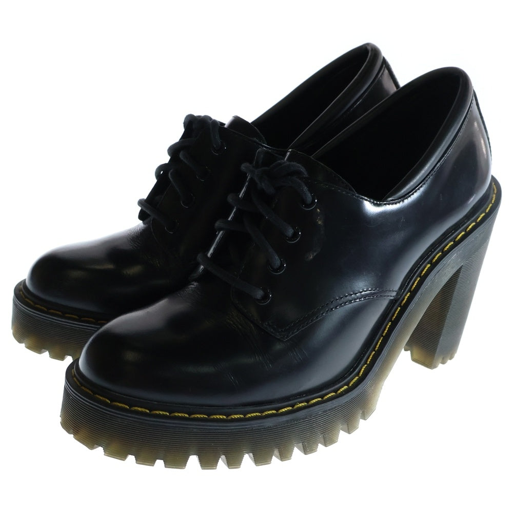 Dr.Martens(ドクターマーチン) SALOME レースアップレザーヒールブーツ ブラック レディース