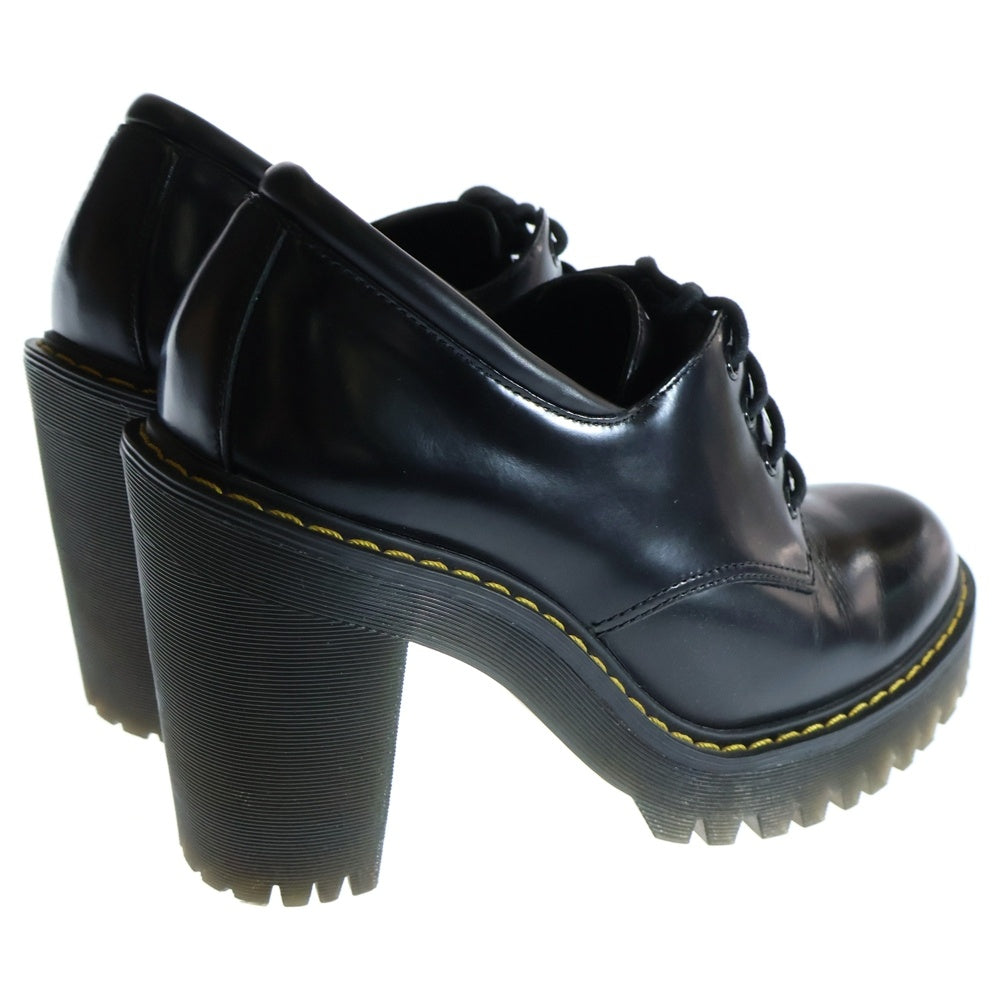 Dr.Martens(ドクターマーチン) SALOME レースアップレザーヒールブーツ ブラック レディース