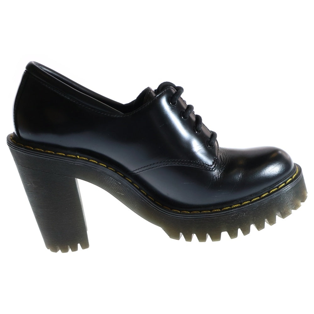Dr.Martens(ドクターマーチン) SALOME レースアップレザーヒールブーツ ブラック レディース