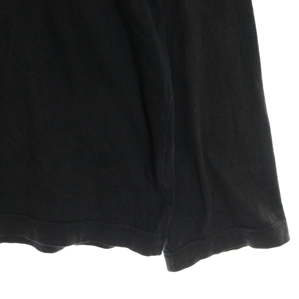 VETEMENTS(ヴェトモン) 17AW Metal Logo Hoodie メタルロゴフーディー プルオーバースウェットパーカー ブラック WAH18TR13