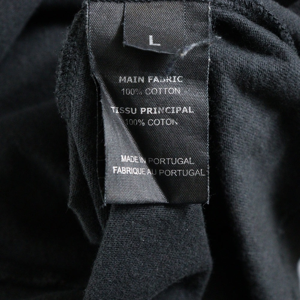 VETEMENTS(ヴェトモン) 17AW Metal Logo Hoodie メタルロゴフーディー プルオーバースウェットパーカー ブラック WAH18TR13
