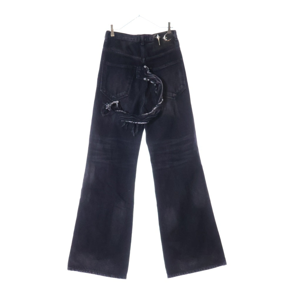 THUG CLUB(サグクラブ) 24AW Chimera Pants サグクラブ キメラ デニムパンツ ブラック TC24PT2001