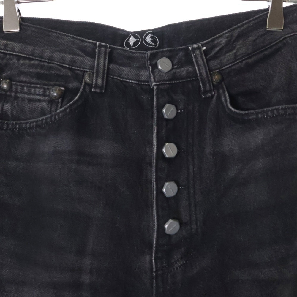 THUG CLUB(サグクラブ) 24AW Chimera Pants サグクラブ キメラ デニムパンツ ブラック TC24PT2001
