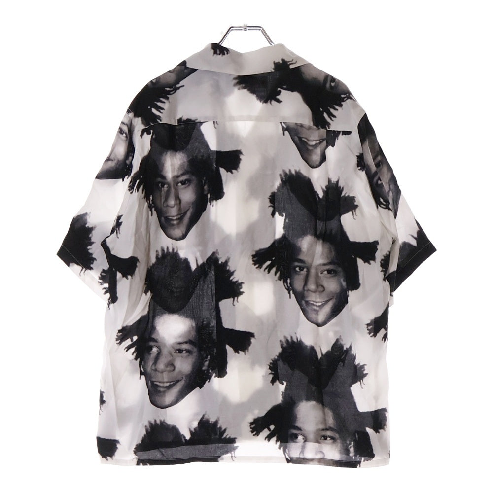 WACKO MARIA(ワコマリア) 23SS JEAN MICHEL BASQUIAT S/S HAWAIIAN SHIRT バスキア 半袖アロハシャツ ハワイアンシャツ ホワイト
