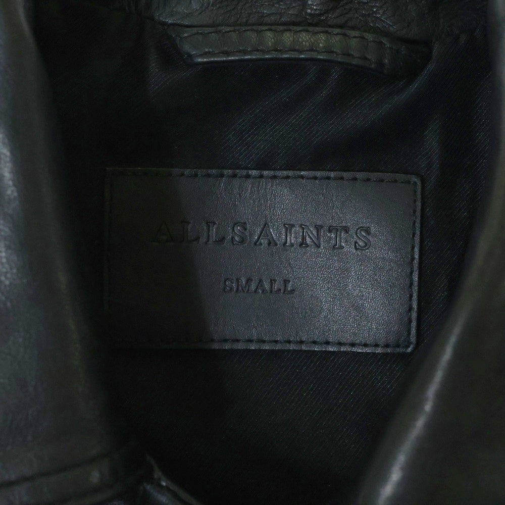 ALLSAINTS(オールセインツ) Conroy Leather Biker Jacket ML058F レザー バイカージャケット ダブルライダースジャケット ブラック