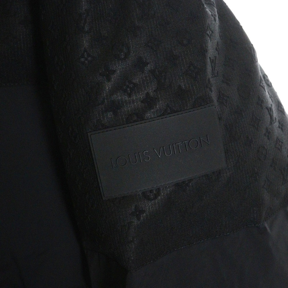 LOUIS VUITTON(ルイヴィトン) 24SS MONOGRAM HOODED DOWN JACKET 24SS モノグラム フーデッドパデッドジャケット ブラック RM241MQ FUO HQB41E