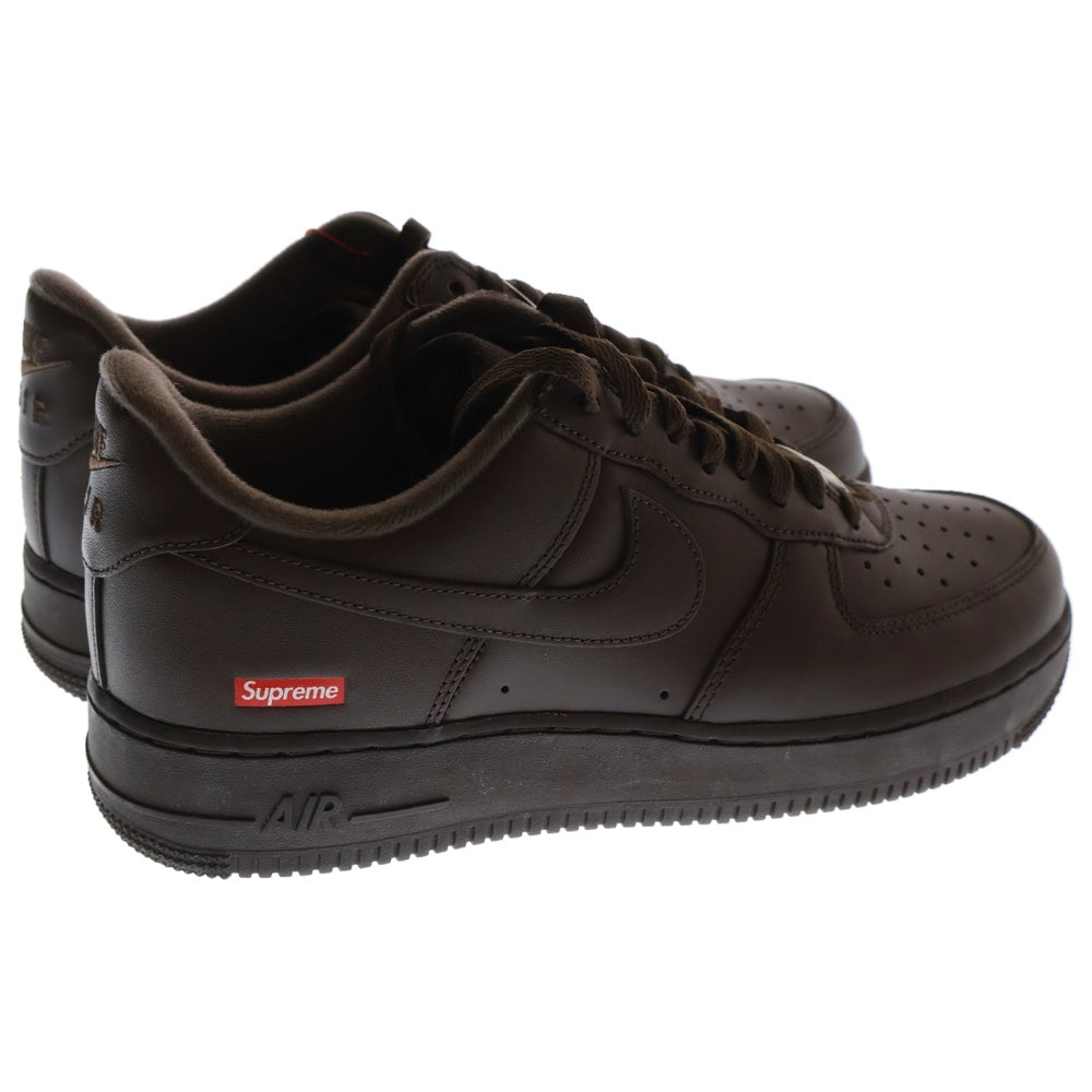 NIKE(ナイキ) 23AW×SUPREME AIR FORCE 1 LOW BAROQUE BROWN CU9225-200 シュプリーム エアフォース1 ローカットスニーカー シューズ ブラウン US9.5/27.5cm