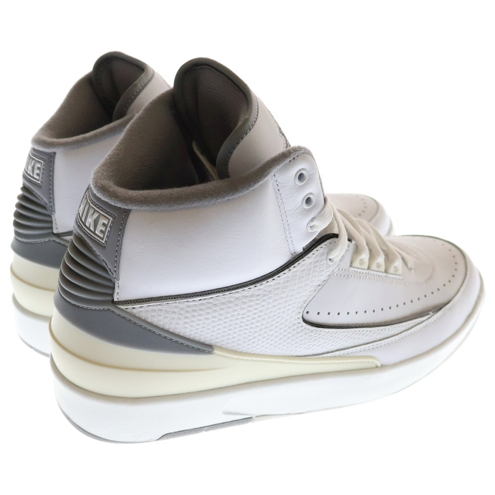 NIKE(ナイキ) AIR JORDAN 2 WHITE AND CEMENT GREY DR8884-100 エアジョーダン2 ハイカットスニーカー シューズ ホワイト US9/27cm