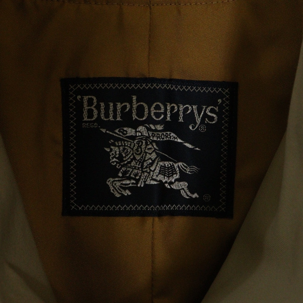 BURBERRYS(バーバリーズ) 90s ノバチェック ライナー付き ステンカラーコート バルマカーンコート ベージュ WR55-940-02