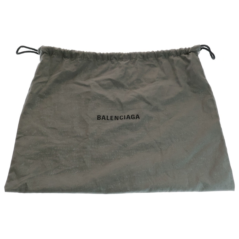 BALENCIAGA(バレンシアガ) LE CAGOLE XS 671309 ルカゴール ピアス装飾 レザーショルダーバッグ ブラック