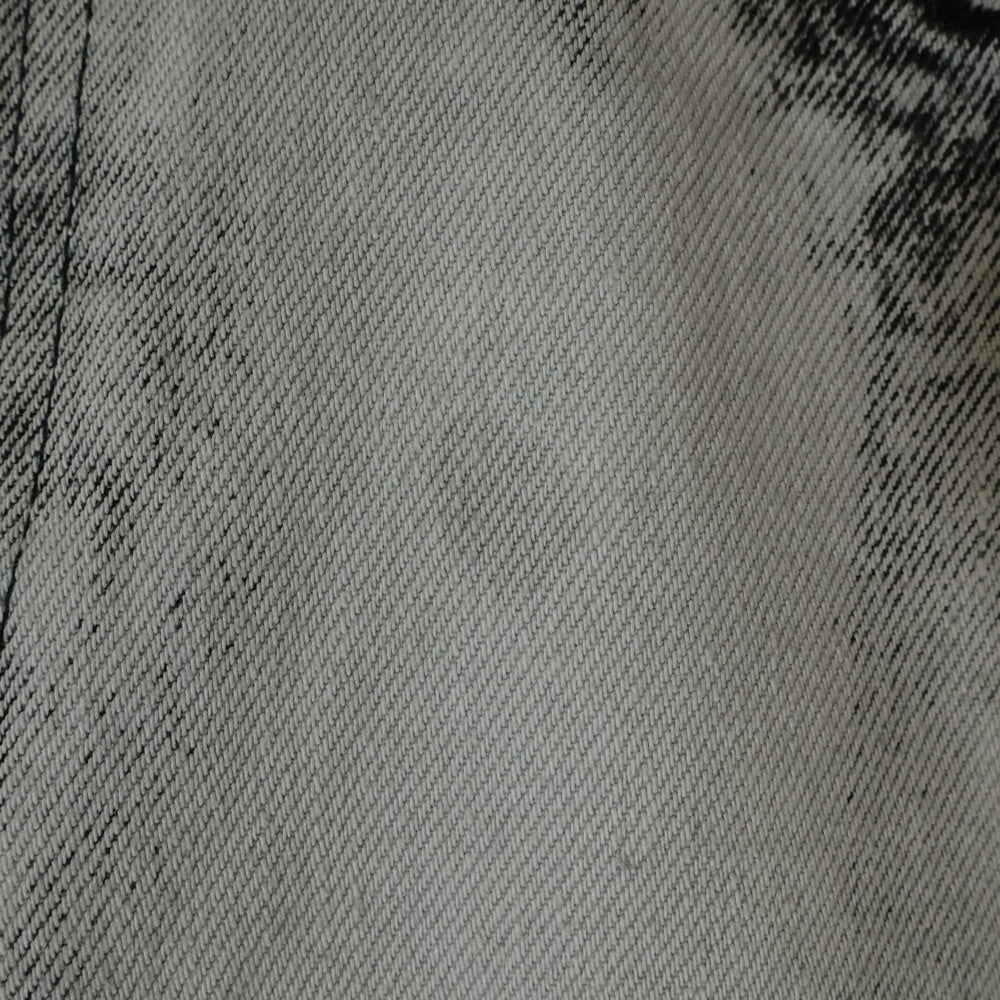 JOHN LAWRENCE SULLIVAN(ジョンローレンスサリバン) Bleached denim 5pocket pants 2A013-0323-38 ブリーチ デニムパンツ ジーンズ グレー