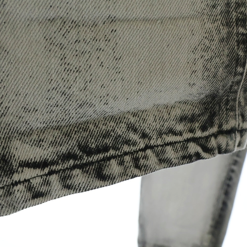JOHN LAWRENCE SULLIVAN(ジョンローレンスサリバン) Bleached denim 5pocket pants 2A013-0323-38 ブリーチ デニムパンツ ジーンズ グレー