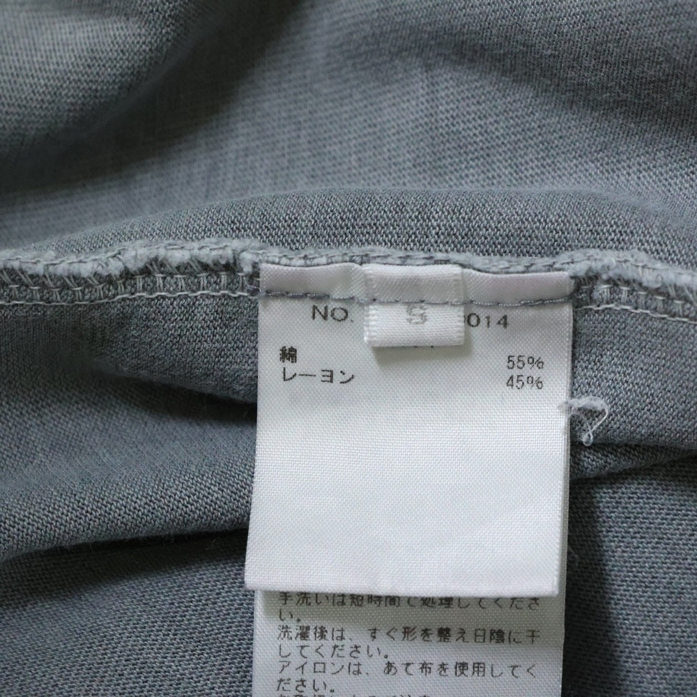 RON HERMAN(ロンハーマン) Pigment Dye Tee 顔料染め オーバーサイズ クルーネック半袖Tシャツカットソー グレー 3520900014