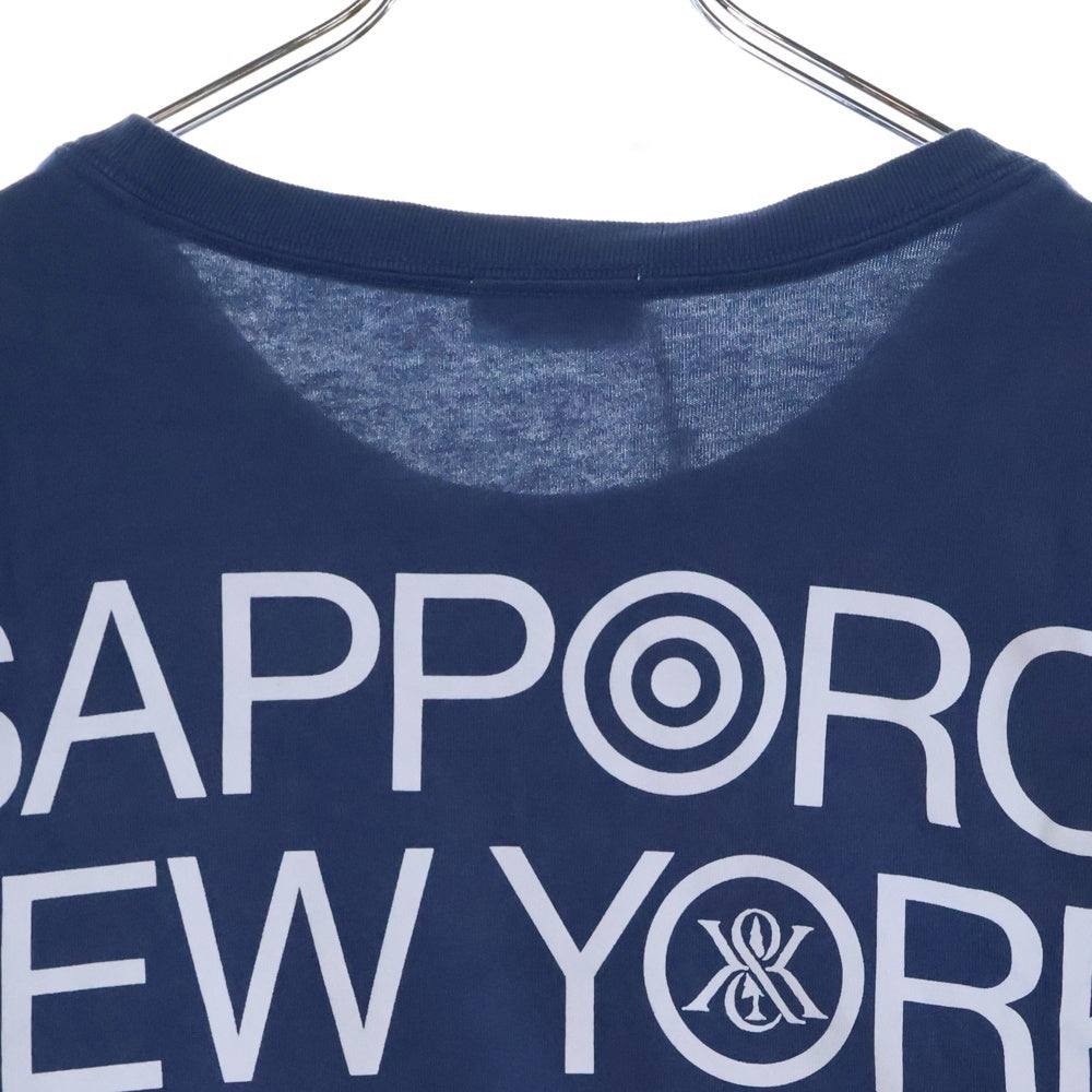 KITH(キス) ×South2 West8 ×Columbia City Pocket Tee サウスツー ウエストエイト コロンビア シティー ポケット クルーネック半袖Tシャツ ネイビー 25-071-060-0012-1-0