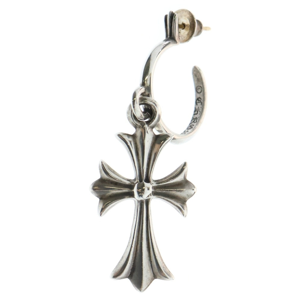 CHROME HEARTS(クロムハーツ) TINY CH CROSS タイニーCHクロス フープピアス シルバー BCA115