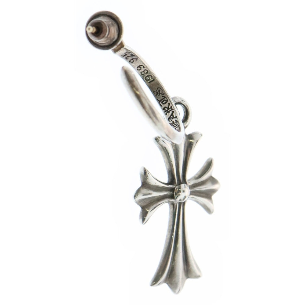 CHROME HEARTS(クロムハーツ) TINY CH CROSS タイニーCHクロス フープピアス シルバー BCA115