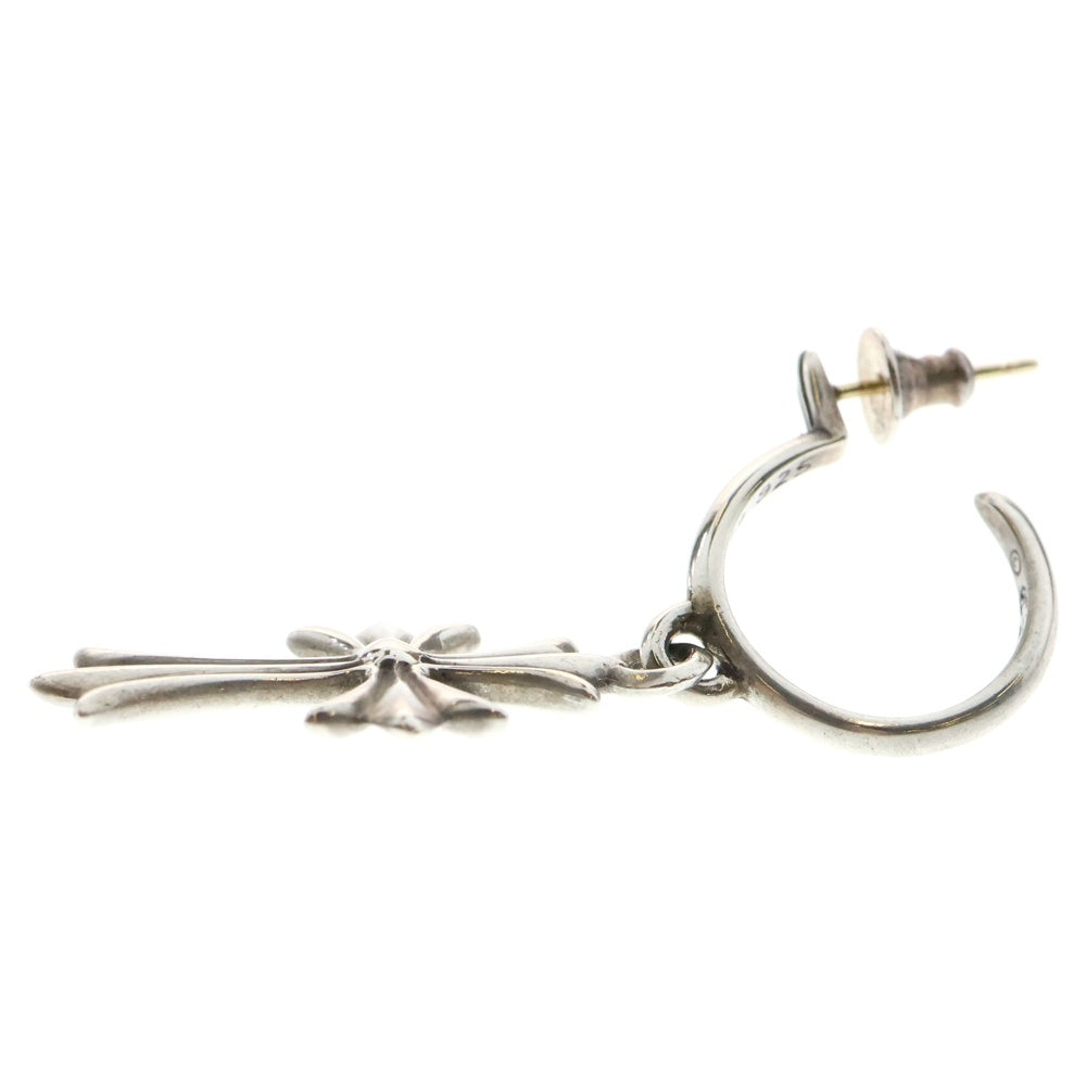 CHROME HEARTS(クロムハーツ) TINY CH CROSS タイニーCHクロス フープピアス シルバー BCA115