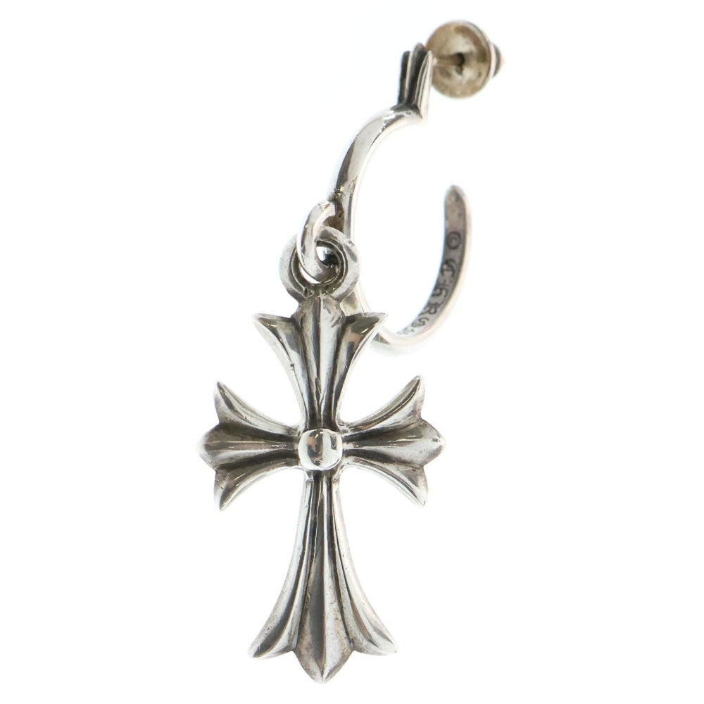 CHROME HEARTS(クロムハーツ) TINY CH CROSS タイニーCHクロス フープピアス シルバー BCA115