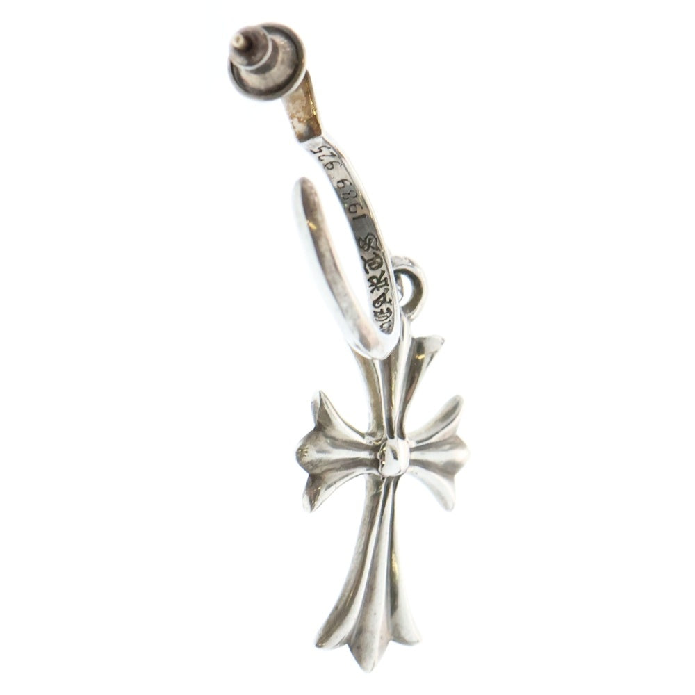 CHROME HEARTS(クロムハーツ) TINY CH CROSS タイニーCHクロス フープピアス シルバー BCA115