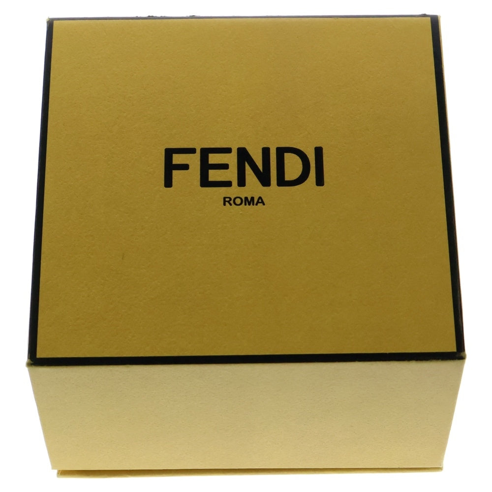 FENDI(フェンディ) W.BRACELET/BRONZE CUBIC ZIRCON エフイズ ラインストーン ジルコニア ブレスレット ゴールド 8AG761