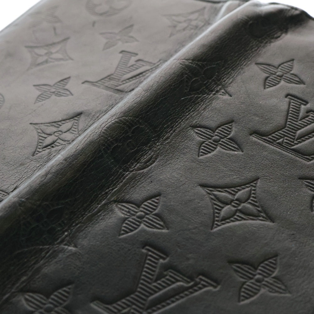 LOUIS VUITTON(ルイヴィトン) ジッピーウォレット・ヴェルティカル モノグラム・シャドウ ラウンドファスナー 長財布 ブラック M62902