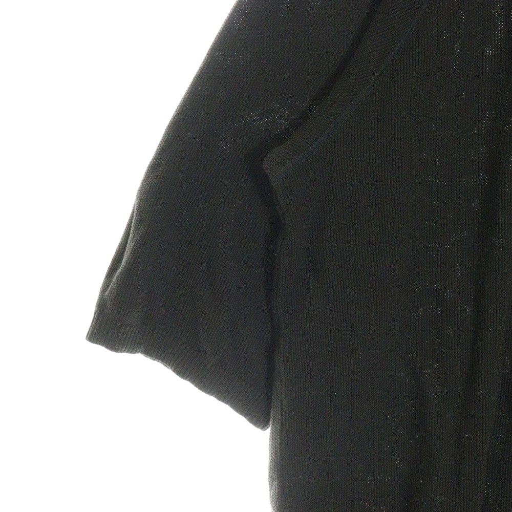 STILL BY HAND(スティルバイハンド) Cotton Polo Shirt コットン シルク混 半袖ポロシャツ カーキ KN01231