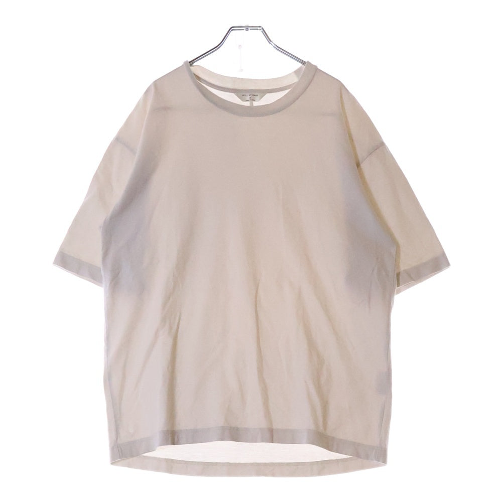 STILL BY HAND(スティルバイハンド) Cotton Crew Neck Short Tee コットン クルーネック半袖Tシャツカットソー グレージュ CS02222