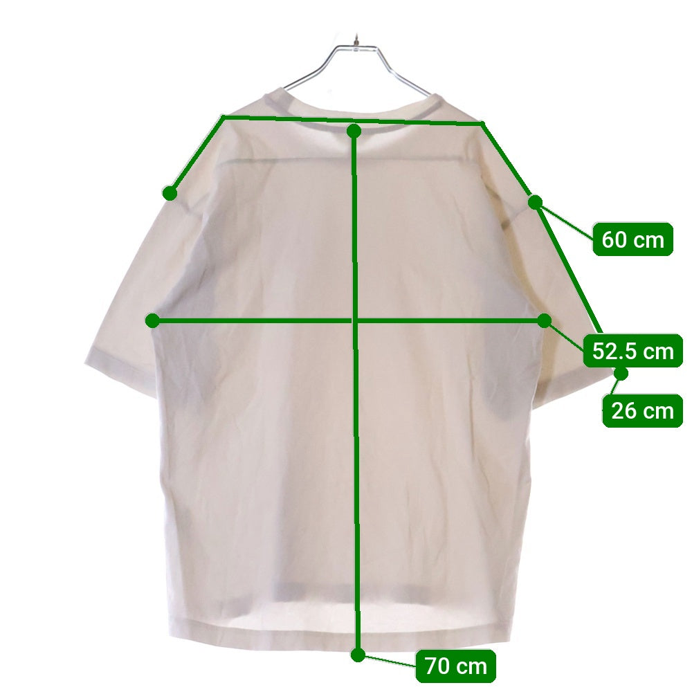 STILL BY HAND(スティルバイハンド) Cotton Crew Neck Short Tee コットン クルーネック半袖Tシャツカットソー グレージュ CS02222