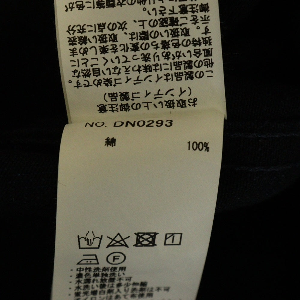 STILL BY HAND(スティルバイハンド) Cotton Denim Jacket コットン デニムジャケット Gジャン ブラック DN0293