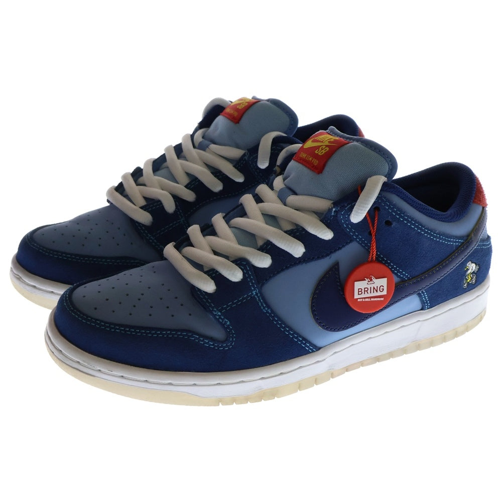 NIKE(ナイキ) ×WHY SO SAD DUNK LOW COASTAL BLUE DX5549-400 ワイ ソー サッド ダンク コースタルブルー ローカットスニーカー シューズ ブルー US9/27cm