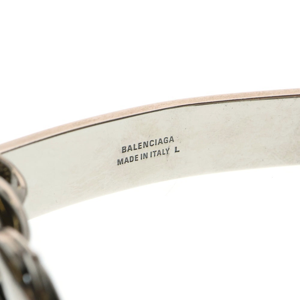 BALENCIAGA(バレンシアガ) Plate Twist Bracelet 787075TZ99I0911 プレート チェーン ブレスレット シルバー